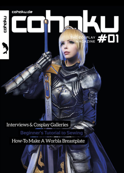 Cohaku #01 - The Cosplay Magazine - Cover