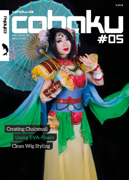 Cohaku 05 (english) - Cover (Yaya Han as Mulan [designed by Hannah Alexander])
